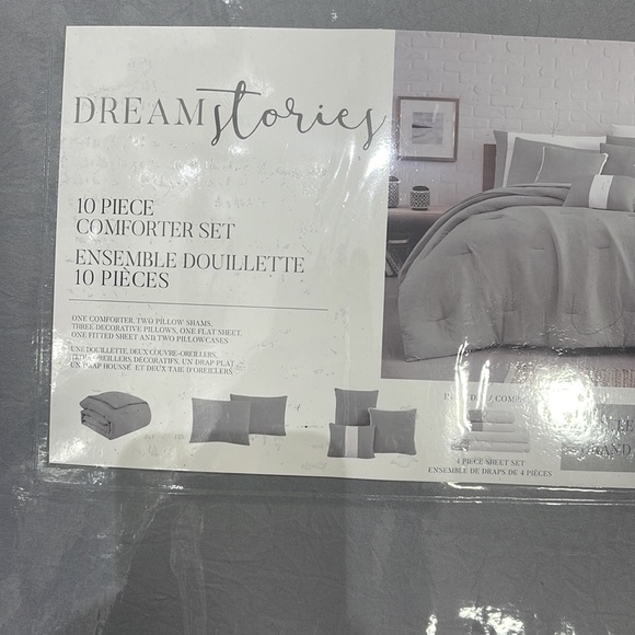 Dream Stories 10-Piece Super Soft Comforter Set - Picture 5 of 5